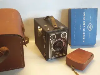 Agfa synchro box m. blitz og lysmåler.