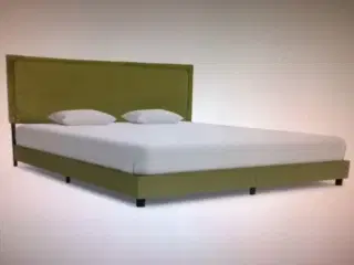 Nyt sengestel med gavl 180x200 cm grøn (priskup)