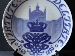 Christian d. 9. - 25. Års Jubilæum  1863 - 1898 - RC.