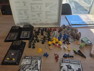 Space Crusade org. Brætspil sælges