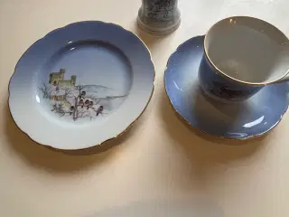 ChristineHolm kaffestel Vintertema fra firkløver