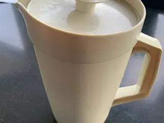Tupperware kande med låg, 1L, beige