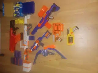 Nerf gun samling