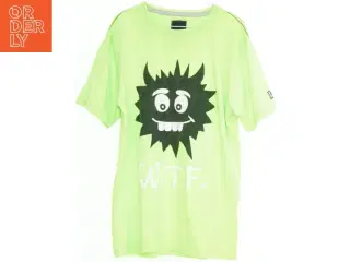 T-shirt med tekst og tryk fra JEFF (str. 152)