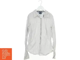 Langærmet stribet skjorte fra Tommy Hilfiger (str. XS)