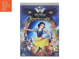 Snehvide fra Walt Disney med Film indeholder karakterer som Snehvide, de syv dværge og Dronningen (DVD)