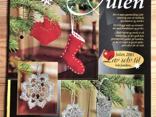 Smuk hæklet juledug, julebroderier m.m.
