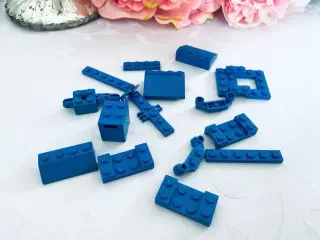 Lego blå blandet 