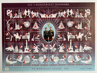 Julemærker Danmark helark 
