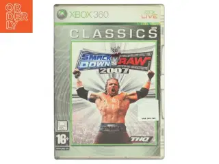 WWE SmackDown vs. Raw 2007 Xbox 360 Spil fra THQ