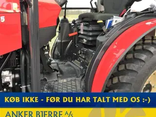Yanmar YT 235H 4WD inkl. frontlift med PTO og 130 cm GMR fejemaskine