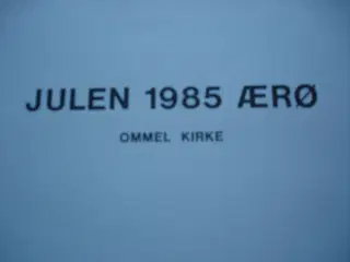 Julemærker fra ÆRØ og ÆRØ Avis fra 11 marts 1949