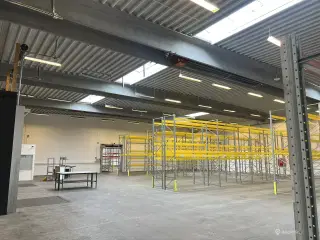 Lager med porte og ramper