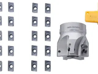 Plan- og hjørnefræser dia. 63 mm / 22mm 90°