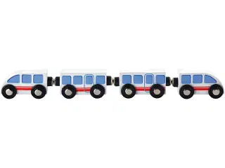 VIGA Togbanetilbehør, Passagertog, str. 310x72x36 mm, 4dele/ 1 sæt