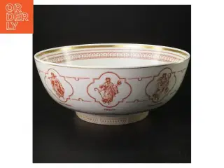 Bing & Grøndahl limited edition skål, for 100-året for det kgl. Teater fra B&G (str. Ø 27 cm)