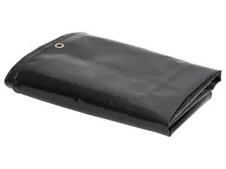 Presenning 3x5 m 650 g/m² sort