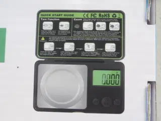 NY DIGITALVÆGT  100g 0,001 g !!