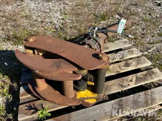 Hydraulisk skovgrab m. rotation