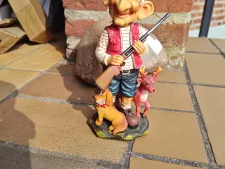 Jæger med Nikkehoved ca.20cm
