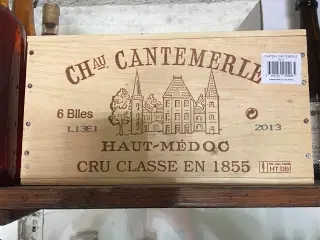 Rødvin 6 fl. Chateau cantenerle 2013