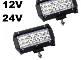 NY! 2 x 30 LED 9600LM 12-24V 6000K IP67 90W 