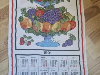 Helt nyt kalender viskestykke