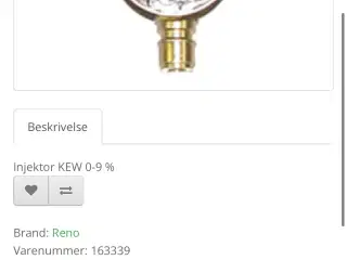 Kew kemi injektor