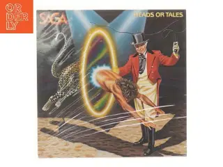 Saga - Heads or Tales LP fra Saga