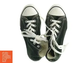Høje sorte sneakers fra Converse (str. Femogtredve)