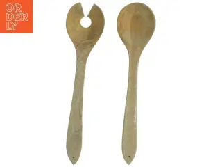 Salatbestik af oliventræ (str. 32 x, 7 cm)