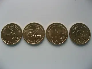 Komplet sæt videnskabsmønter 2013 