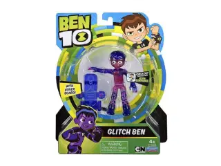 Ben 10 – Glitch Ben med Skateboard (Hoverboard)