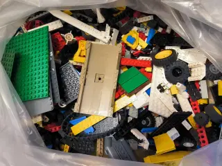 20,3 kg blandet Lego