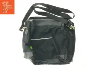 Sort skuldertaske (str. 39x36 cm)