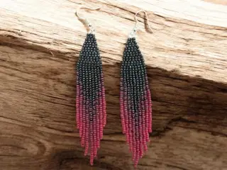 Grønlandske øreringe, håndlavede 