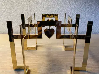 Holmegaard adventsstage i guld