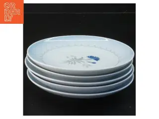 Bing & Grøndahl Kornblomst kagetallerkner (5 stk Ø 16 cm)