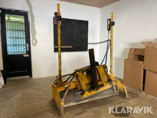 Afretter med laser 150 cm