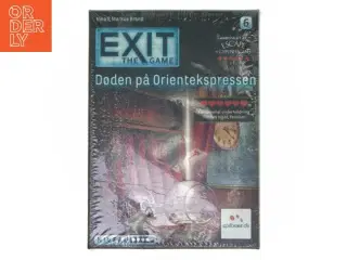 Exit The Game: Døden på Orientekspressen brætspil fra Spilbræt.dk (str. 18x13 cm)