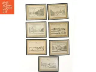 Indrammede billeder (str. 7 stk 30,5x24 cm)