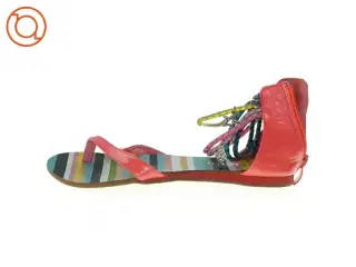 Farverige sandaler (str. 37)