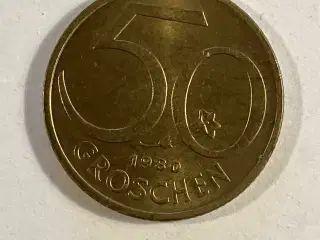 50 Groschen Østrig 1980