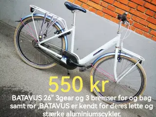 BATAVUS 26" 3gear 
