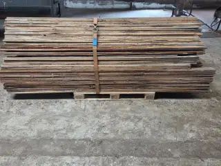 Brugte forskallingsbrædder 