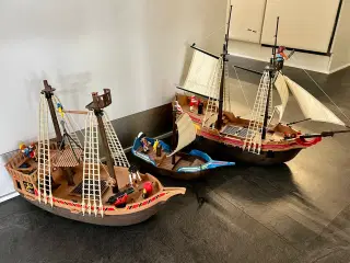 3 Playmobil skibe