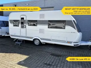 2024 - Hobby De Luxe 495 UL   Står som ny