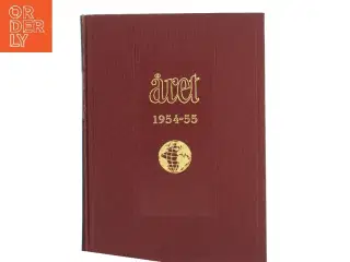 Året 1954-55 bog af &lt;Bog ikke forfatter angivet< (Bog)