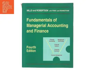 Fundamentals of Managerial Accounting and Finance bog (Bog)