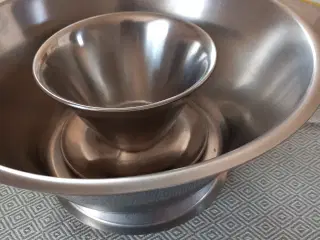 Skåle i rustfrit stål